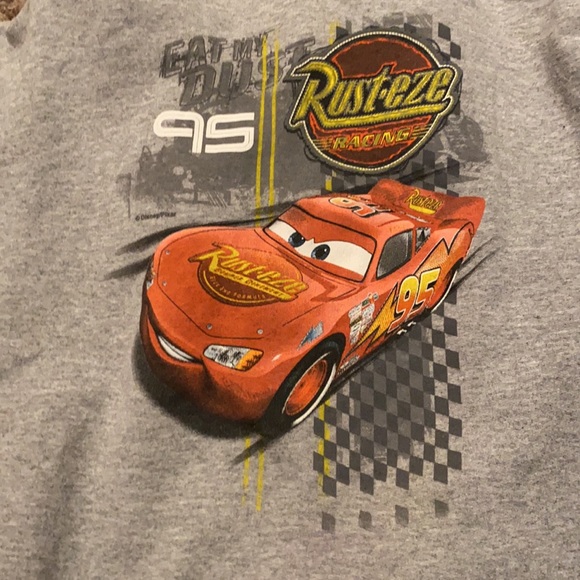 Boys Disneyland Edition Rust•eze Racing zip up hoodie sweater. - Picture 6 of 6